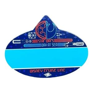 Disney Cruise Line Stars Wars Day At Sea Non-Engraved Name Tag Badge
